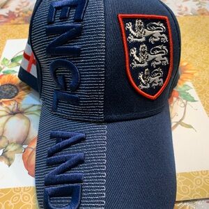 England Navy Blue Cap with Embroidered Crest